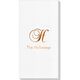 Elegant Initial Deville Guest Towels Image 5 of 5