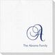 Elegant Initial Deville Napkins Image 4 of 5