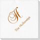 Elegant Initial Deville Napkins Image 2 of 5