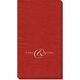 Elegant Ampersand Moire Guest Towels Image 1 of 2