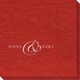 Elegant Ampersand Moire Napkins Image 1 of 2