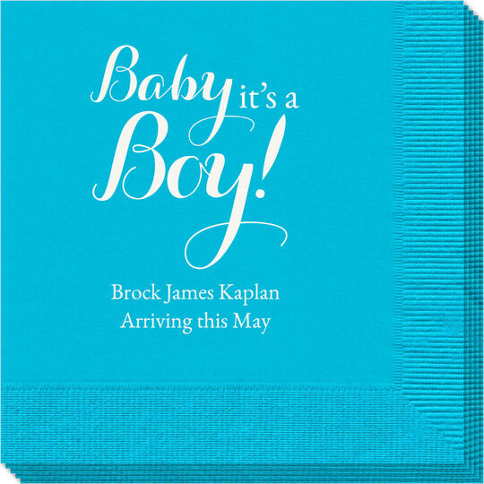 Baby It's A Boy Napkins