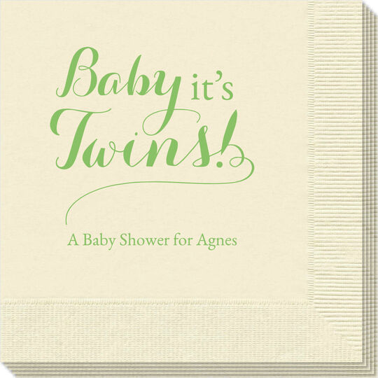 Baby It's Twins Napkins