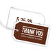 Bold Thank You Hanging Gift Tags Image 6 of 11