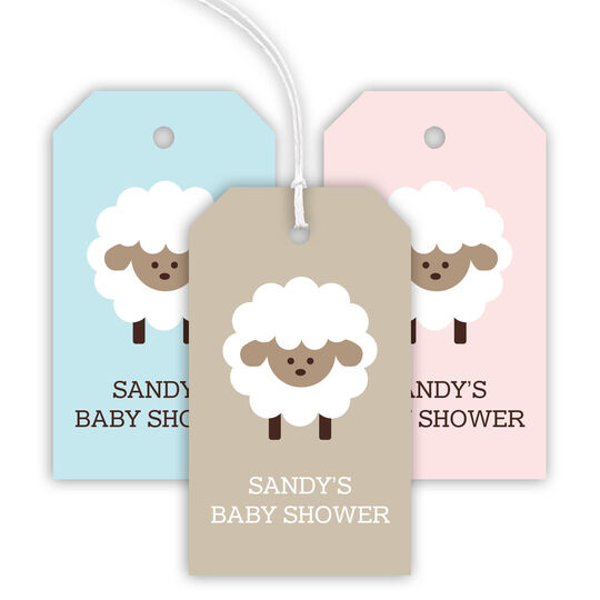 Little Lamb Hanging Gift Tags