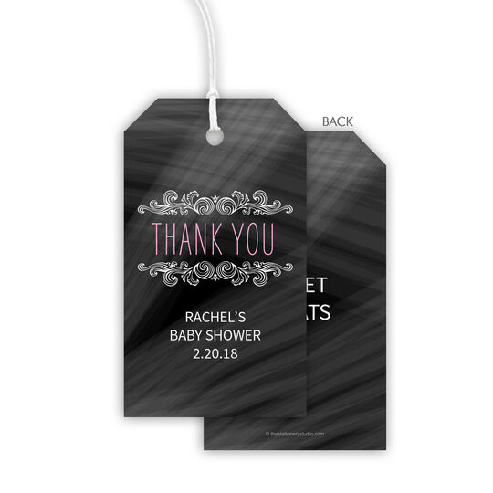 Thank You Scroll Hanging Gift Tags