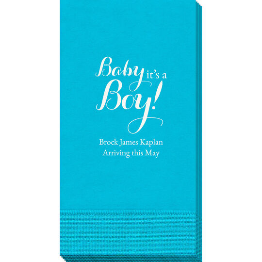 Baby It's A Boy Guest Towels