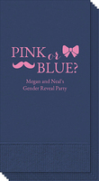 Pink or Blue Gender Reveal Guest Towels