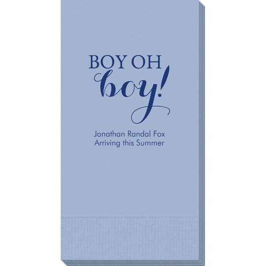 Boy Oh Boy Guest Towels