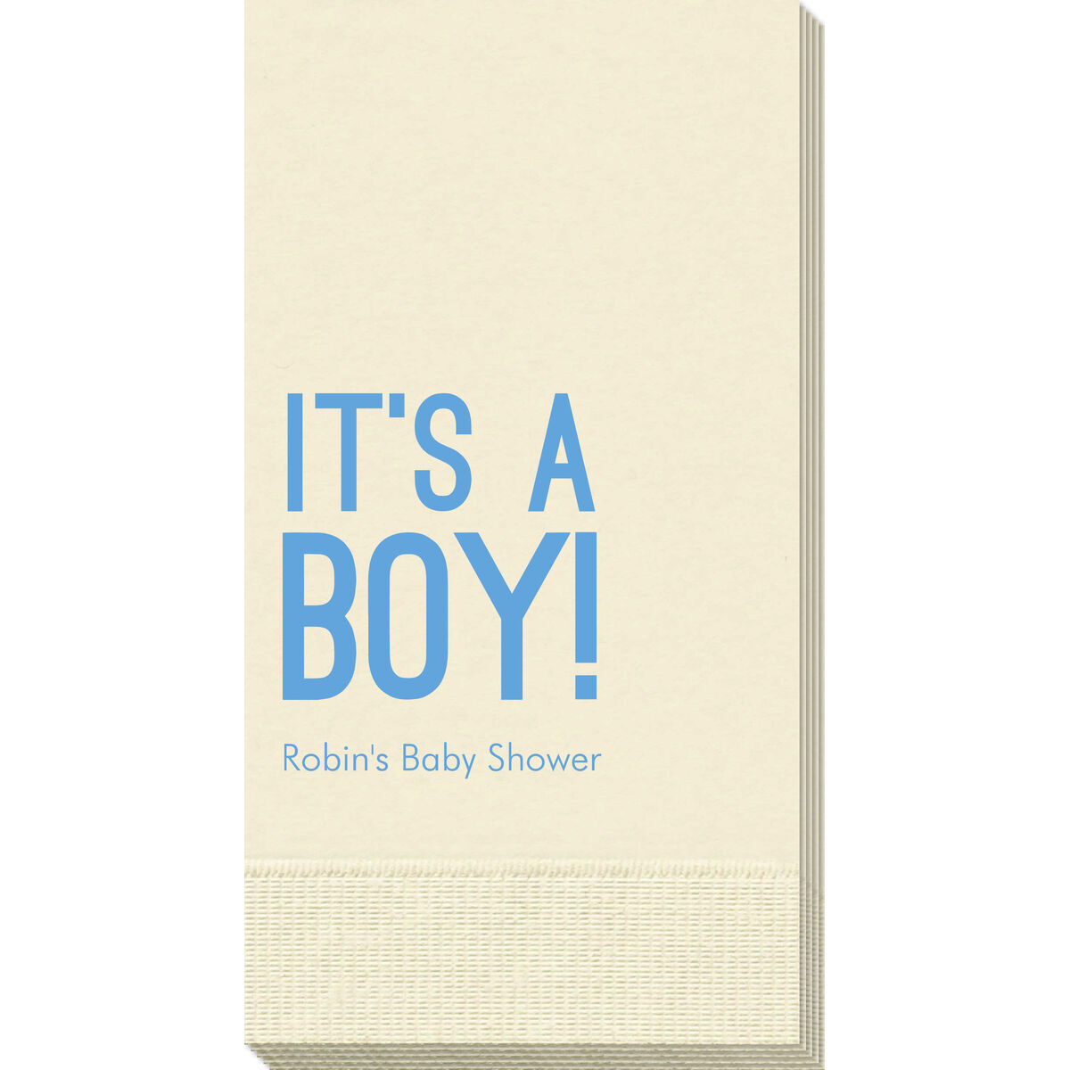 it's a boy napkins
