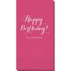 Darling Happy Birthday Guest Towels Image 2 of 2