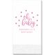 Confetti Dots Oh Baby Guest Towels Image 3 of 3