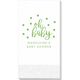 Confetti Dots Oh Baby Guest Towels Image 1 of 3