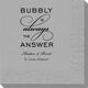 Bubbly is the Answer Napkins Image 1 of 5