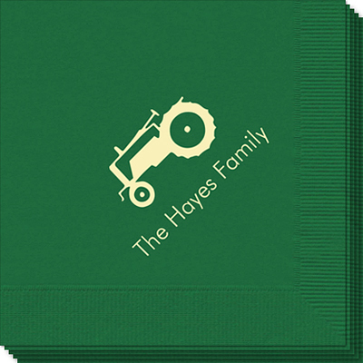 Tractor Napkins