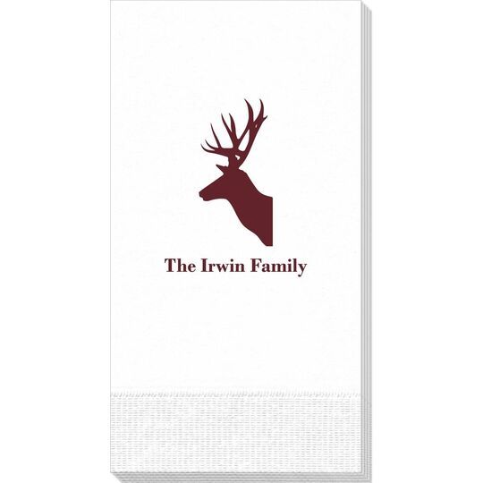 Deer Buck Guest Towels