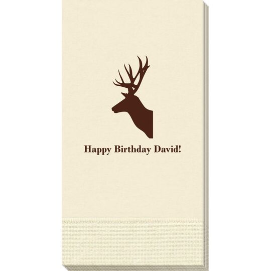 Deer Buck Guest Towels