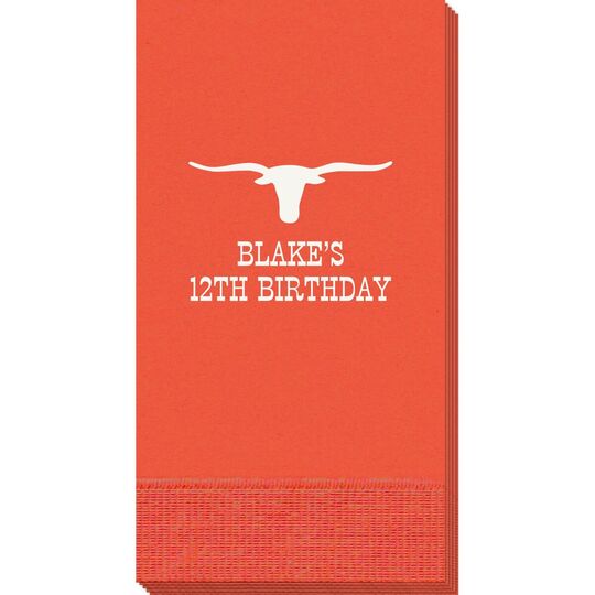 Longhorn Guest Towels