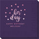 Confetti Dots Her Day Napkins Image 3 of 3