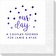 Confetti Dots Our Day Napkins Image 1 of 4