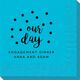 Confetti Dots Our Day Napkins Image 3 of 4