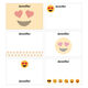 Emoji Heart Eyes 4x3 Post-it® Notes Image 2 of 2