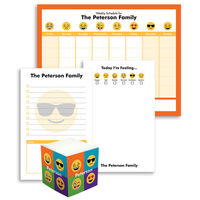 Personalized Emoji Notepad Family Collection
