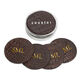 Crocodile Embossed Leather Coasters with Tin Box Image 2 of 2
