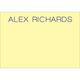 Modern Large Name 4x3 Post-it® Notes Image 5 of 5