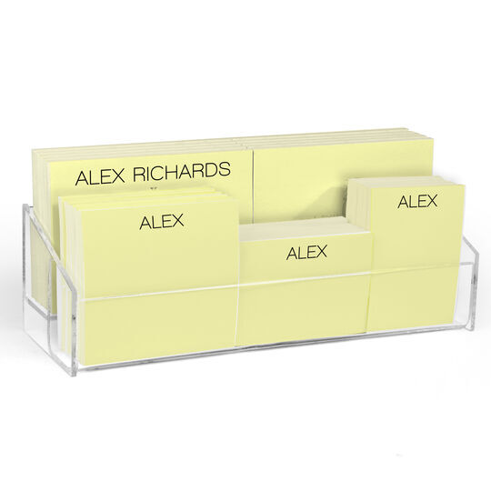 post it notes with names