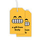 Yellow Emoji Hanging Gift Tags Image 4 of 5