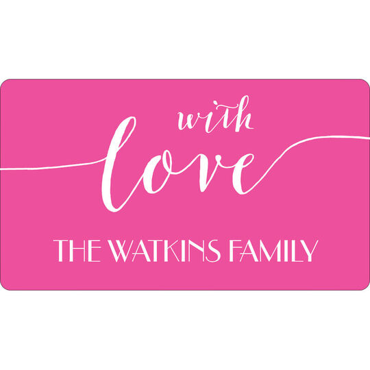 With Love Gift Stickers