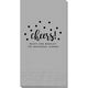Confetti Dots Cheers Guest Towels Image 5 of 5
