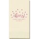 Confetti Dots Cheers Guest Towels Image 3 of 5