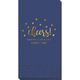 Confetti Dots Cheers Guest Towels Image 1 of 5