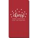 Confetti Dots Cheers Guest Towels Image 2 of 5