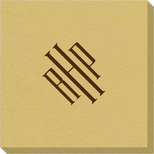 Gold Design Your Own Caspari Paper Linen Like Napkins