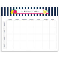 Fruity Navy Meal Planner