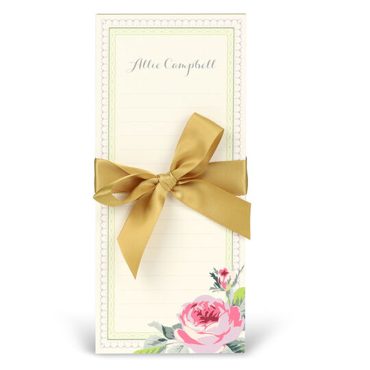 White Grace List Notepad Set