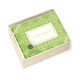 Green and Gold Folded Note Cards Image 4 of 4