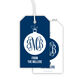 Monogram Ornament Holiday Hanging Gift Tags Image 2 of 5