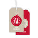 Monogram Ornament Holiday Hanging Gift Tags Image 4 of 5