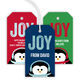 Penguin Holiday Hanging Gift Tags Image 1 of 6