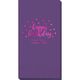 Confetti Dots Happy Birthday Guest Towels Image 2 of 4