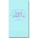 Confetti Dots Happy Birthday Guest Towels Image 3 of 4