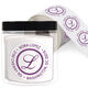 Gabriella Round Address Labels in a Jar Image 1 of 2