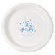 Confetti Dots Let's Party Plastic Plates Image 5 of 5