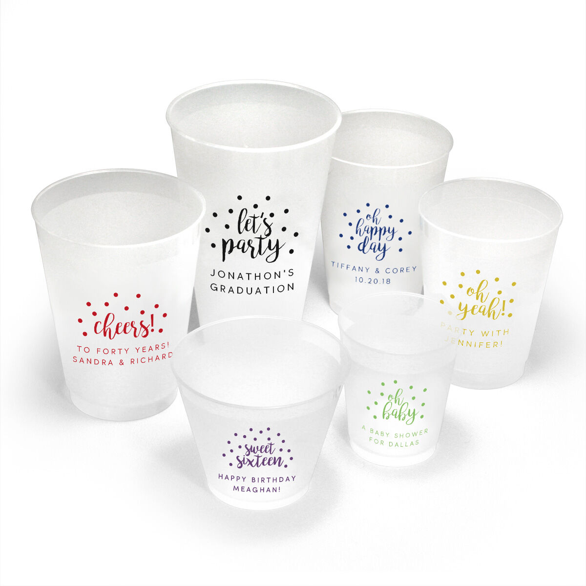 Wedding Venue Open Bar Cocktail Cups, Custom Shatterproof Cups, Frosted  Plastic Cups, Wedding Favors, Personalized Cups, Wedding Reception 