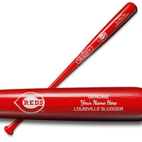 The Official Personalized Louisville Slugger with Cincinnati Reds Logo