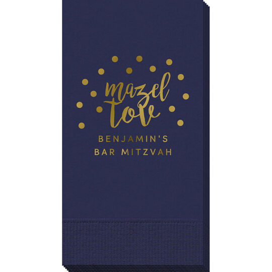 Confetti Mazel Tov Guest Towels